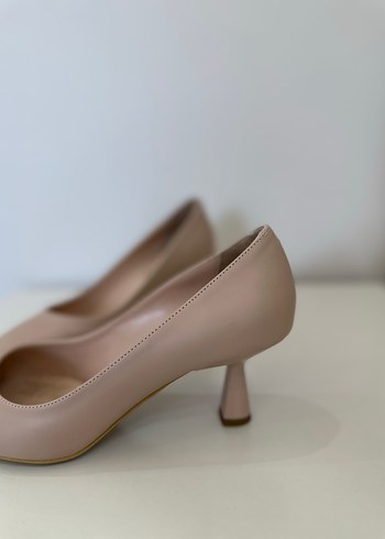 Diğer Bej Stiletto Topuklu Kadın Ayakkabı