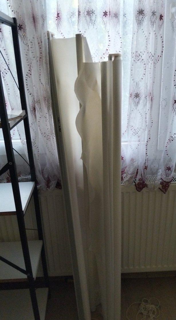 Beyaz Modern Perde - Görsel 2