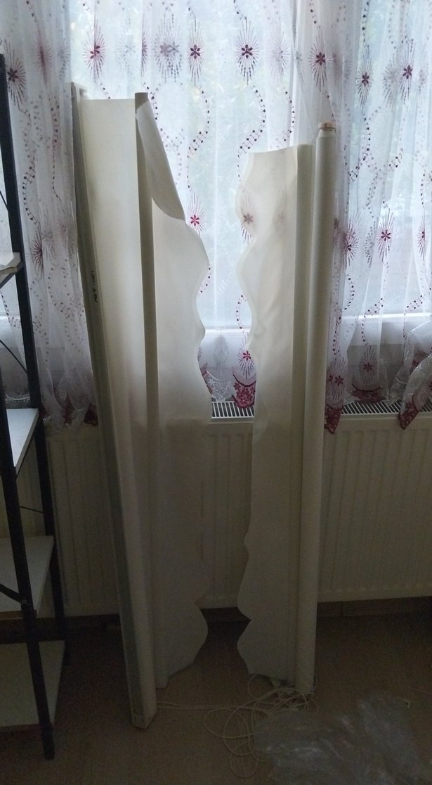 Beyaz Modern Perde - Görsel 4