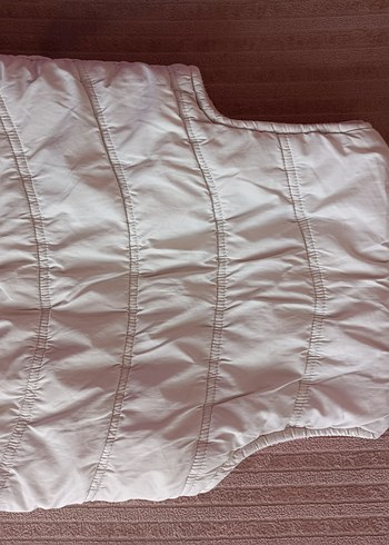 Düğmeli Beyaz Kız Yeleği - Görsel 2