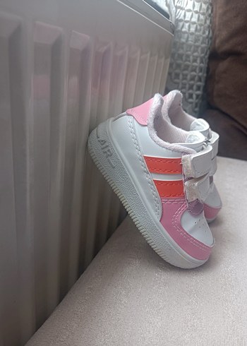 Kız Çocuk Pembe Bağcıksız Spor Ayakkabı - Görsel 4