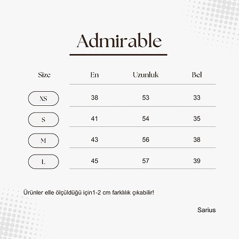 m Beden Admırable bluz