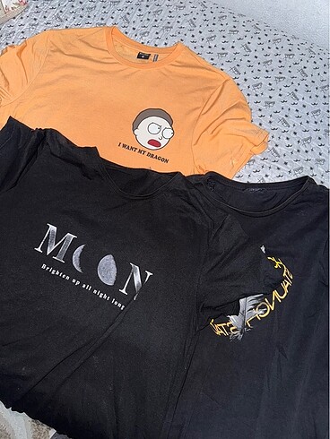 3 Adet Genç t-shirt