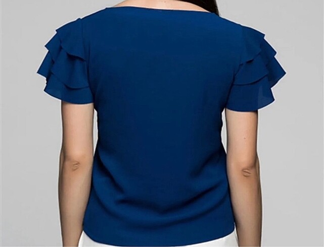 Cotton Bar Fırfırlı bluz