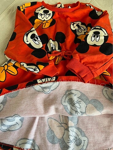 12-18 Ay Beden Minnie Lcw kız bebek elbise
