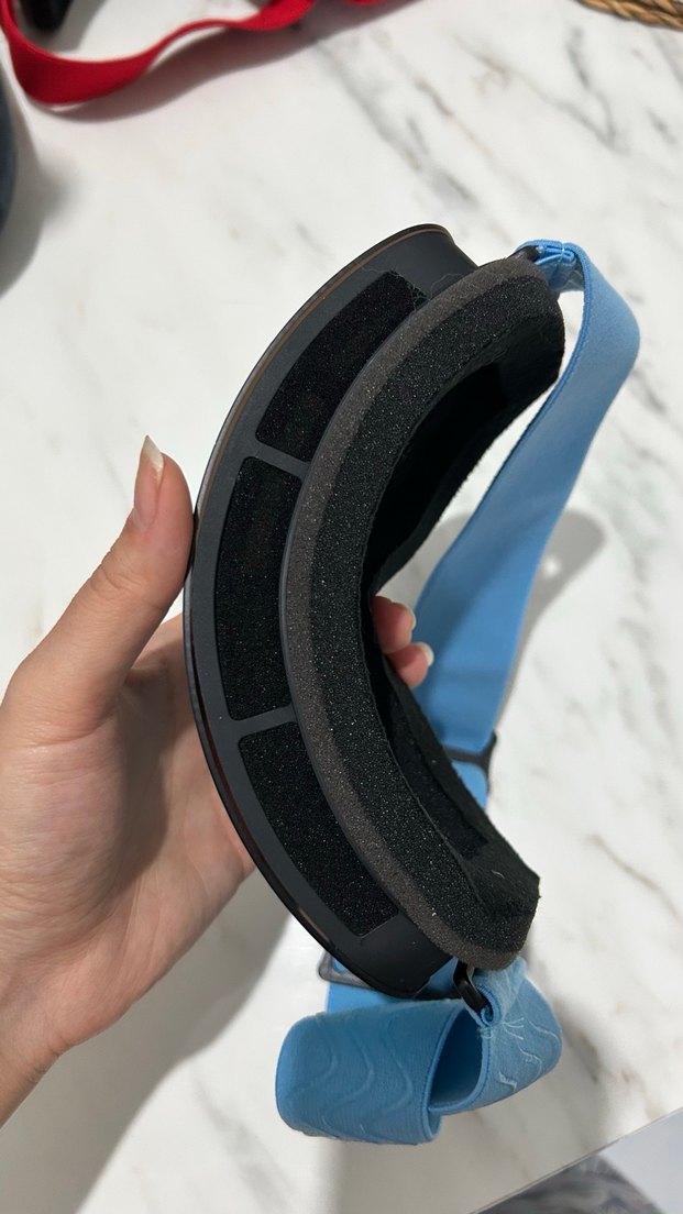 Erkek Mavi Kayak Gözlüğü Tokalı - Görsel 4