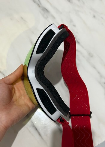 Renkli Camlı Modern Erkek Kayak Gözlüğü - Görsel 5