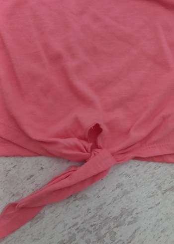 Defacto Kız Çocuk Pembe Kolsuz Baskılı Tişört