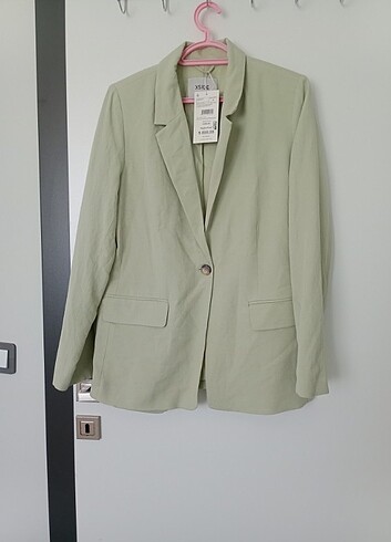 m Beden yeşil Renk LCW kadın blazer ceket