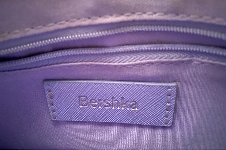 Beden mor Renk Bershka çanta