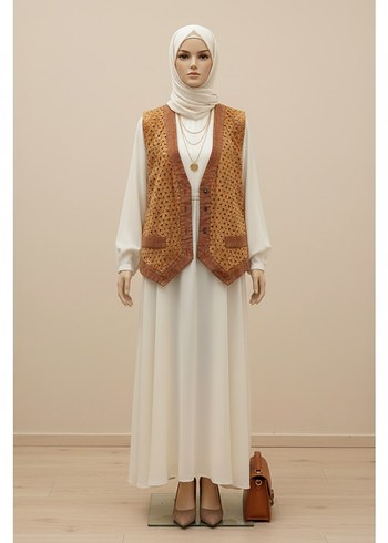American Vintage Süet Kadın Yelek
