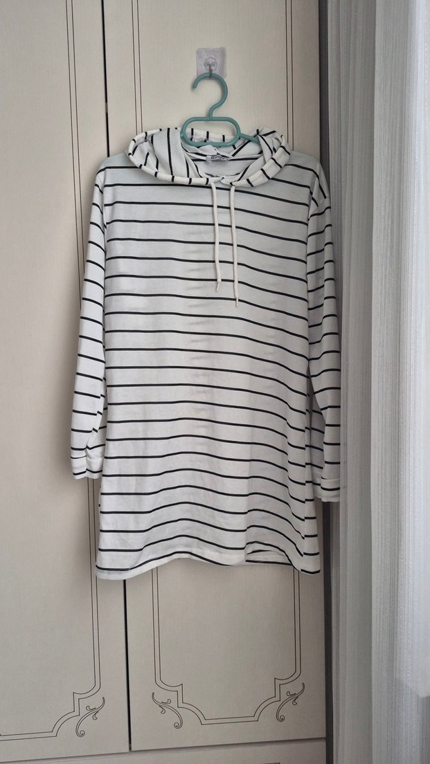 Çizgili Uzun Kollu Tunik - Görsel 2