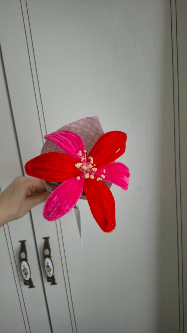 Şönil lilyum  Bohem Buket - Görsel 2