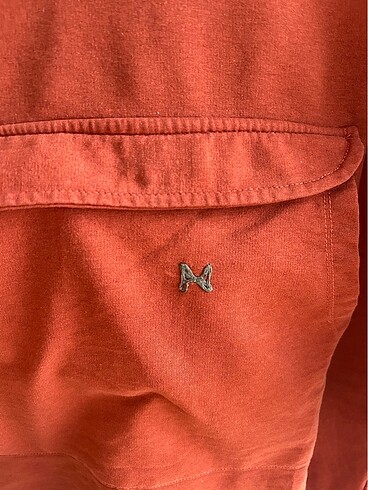 m Beden Kadın kiremit sweatshirt