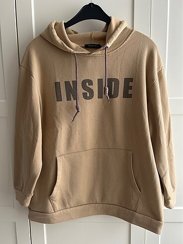 Kadın krem sweatshirt