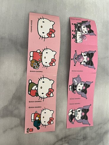 Hello Kitty Hello kitty ve Kuromi çıkartma