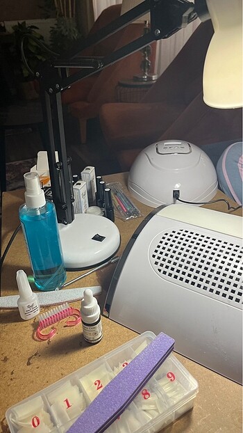 protez tırnak aletleri (seti) - Görsel 5