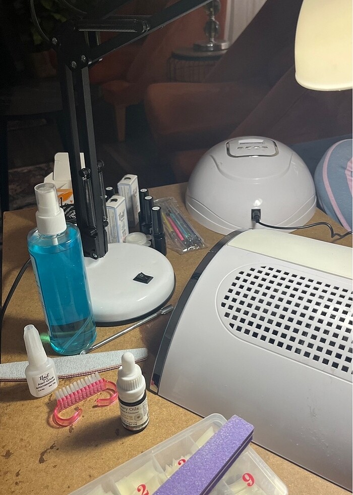 protez tırnak aletleri (seti) - Görsel 5