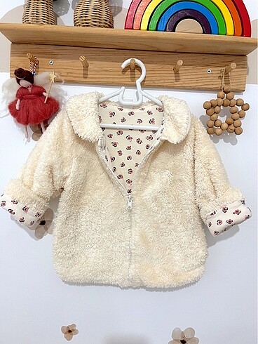 Kız bebek peluş kaban