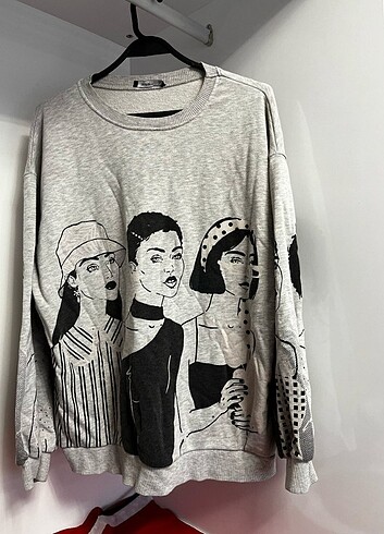 hiç kullanılmamış kadın sweat