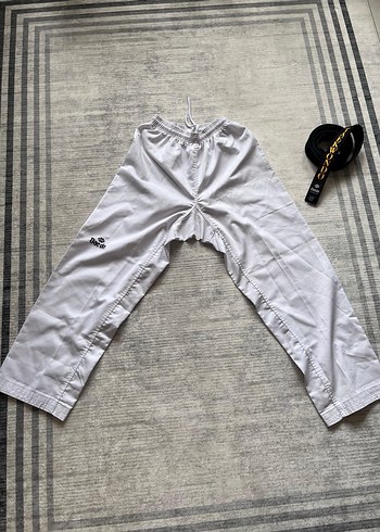 Taekwondo Baskılı Siyah Yoga Kemeri - Görsel 2