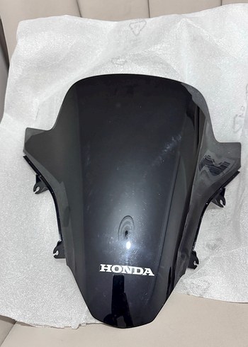 Siyah Honda Baskılı Biker Kask - Görsel 3