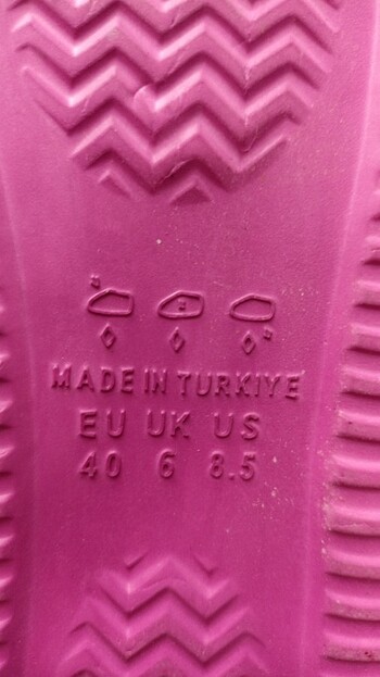40 Beden Parmak arası bayan terlik