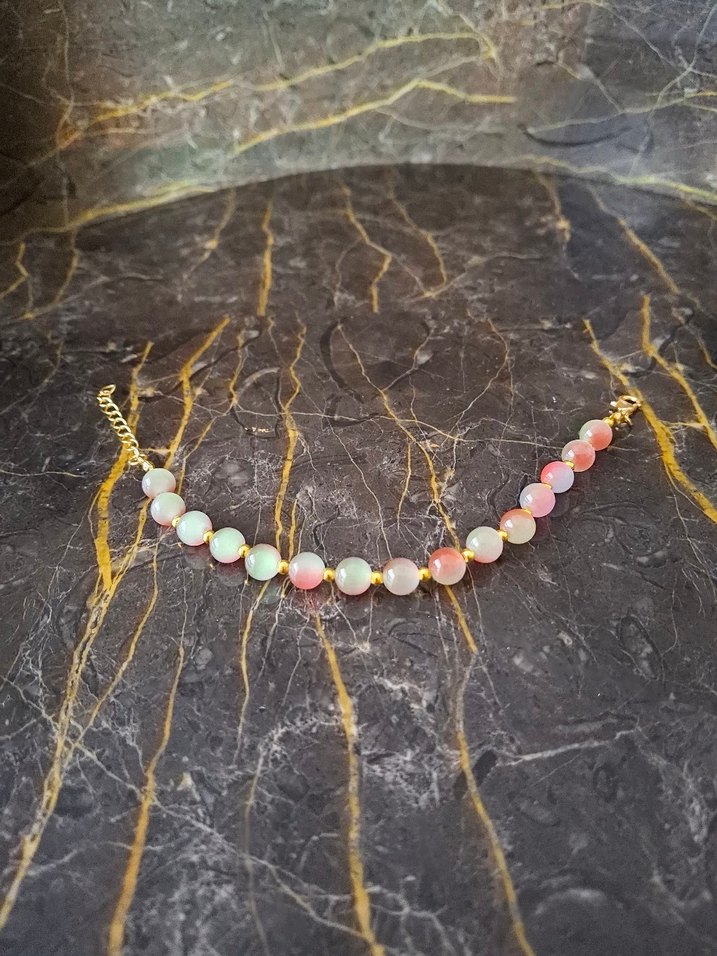 Bohem Çok Renkli Boncuklu Bileklik - Görsel 3