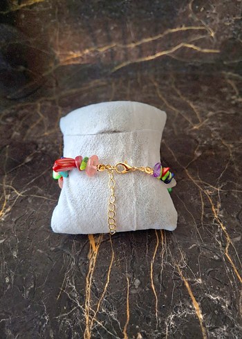 Renkli Boncuklu Bohem Kadın Bileklik - Görsel 5