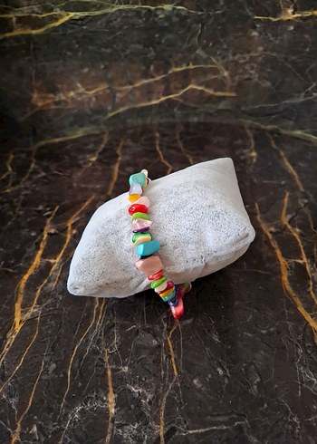 Renkli Boncuklu Bohem Kadın Bileklik - Görsel 4