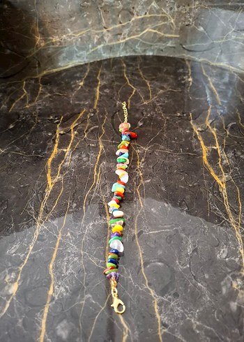 Renkli Boncuklu Bohem Kadın Bileklik - Görsel 6