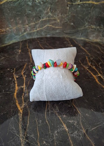 Renkli Boncuklu Bohem Kadın Bileklik - Görsel 2
