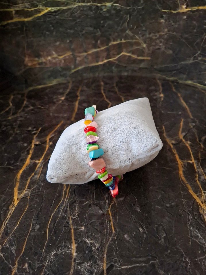 Renkli Boncuklu Bohem Kadın Bileklik - Görsel 4