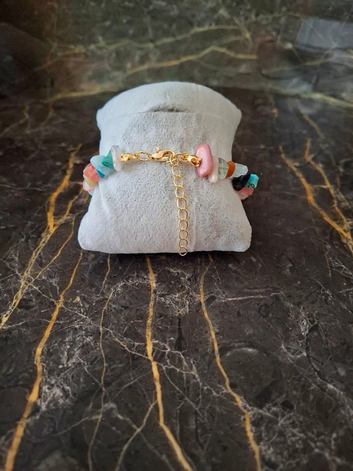 Renkli Boncuklu Bohem Kadın Bileklik - Görsel 4