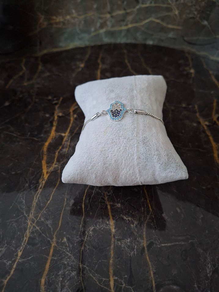 Nakışlı Boncuklu Bohem Kadın Bileklik - Görsel 2