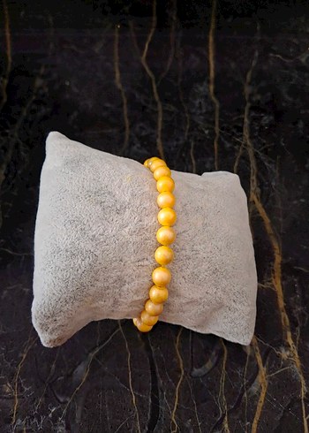 Sarı Boncuklu Bohem Bileklik - Görsel 5