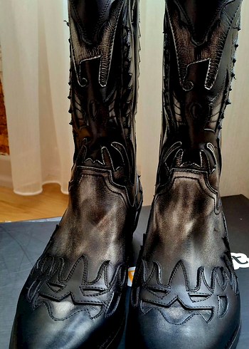 Erkek western çizme - Görsel 7