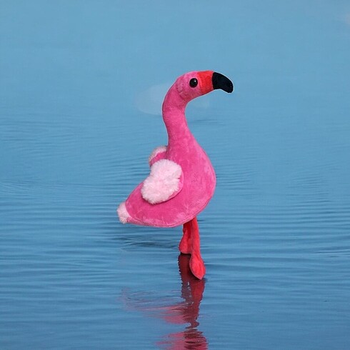 Flamingo peluş