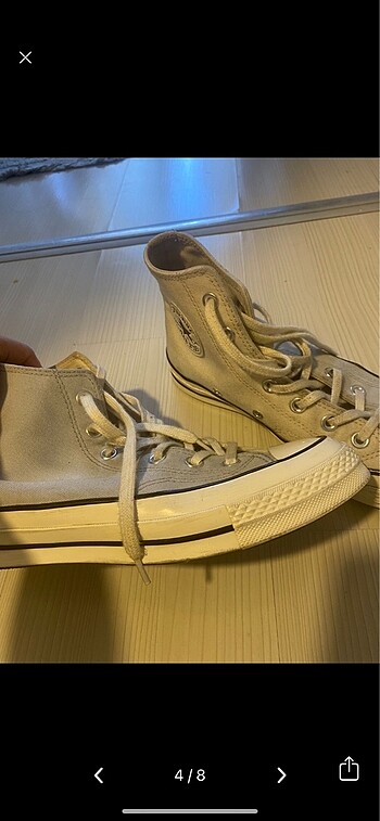 38 Beden beyaz Renk Converse