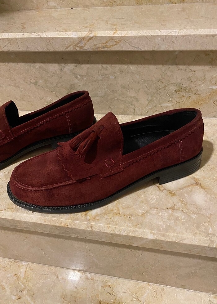 Bordo ocfort erkek gunluk - Görsel 3