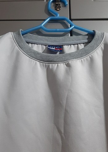 Gri Kadın Oversize Sweatshirt - Görsel 5