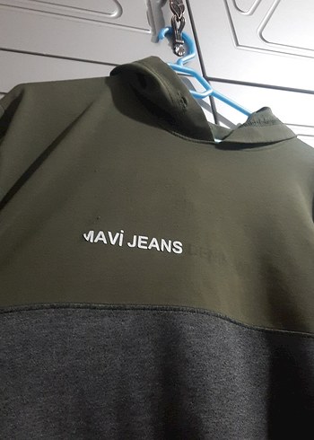 Gri Oversize Kapüşonlu Kadın ve erkek Sweatshirt - Görsel 2