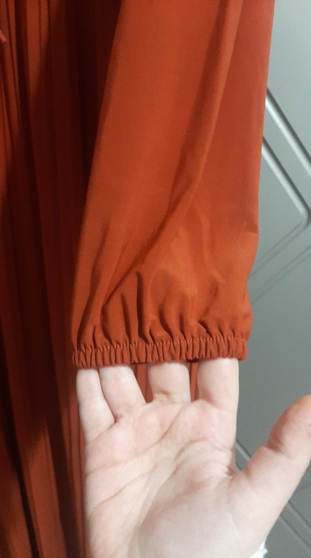 Kiramit Pilili Bohem Uzun Elbise - Görsel 4