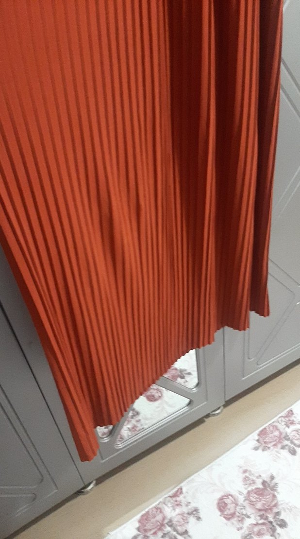 Kiramit Pilili Bohem Uzun Elbise - Görsel 2