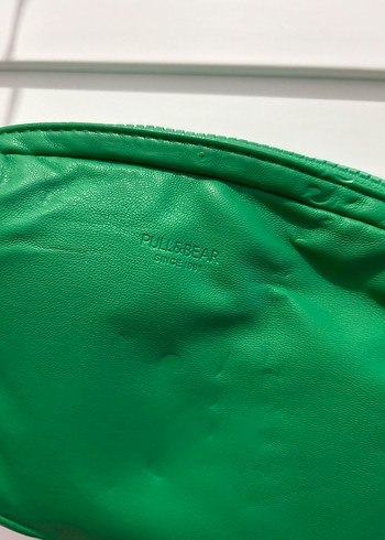Pull and Bear Canli Yesil Pull Bear Canta