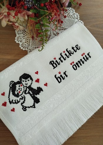 etamin Beyaz Mutfak Havlusu - Görsel 2