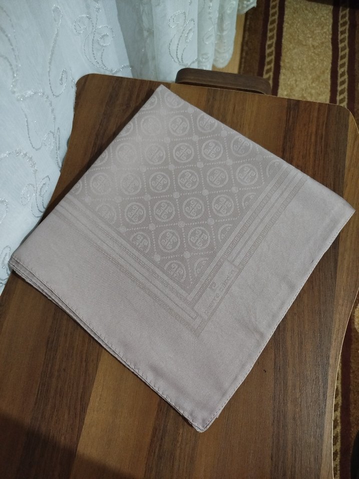 Pierre Cardin pamuklu jakar eşarp - Görsel 5