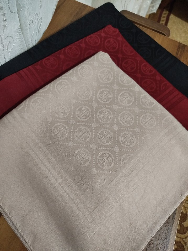 Pierre Cardin pamuklu jakar eşarp - Görsel 3