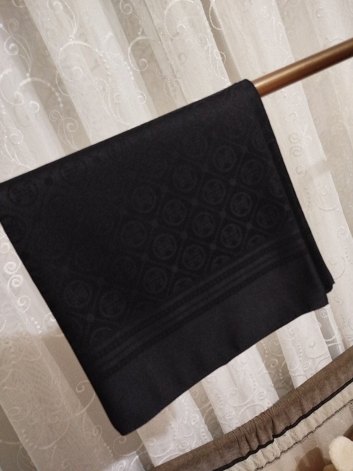 Pierre Cardin pamuklu jakar eşarp - Görsel 3