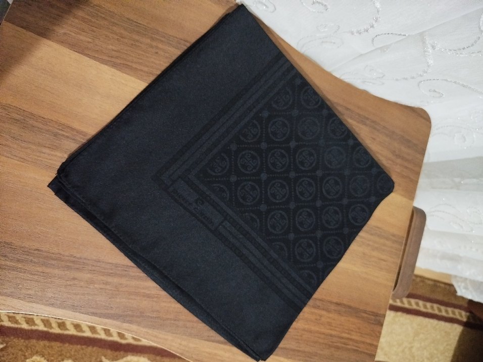 Pierre Cardin pamuklu jakar eşarp - Görsel 5